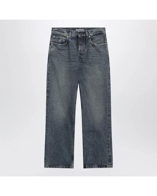 Balenciaga Blue Vintage Jeans With Worn Effect