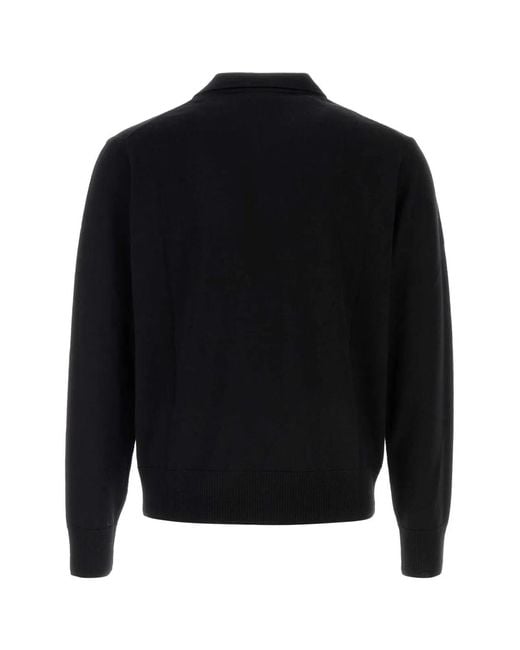 Vivienne Westwood Black Mark Ls Polo for men