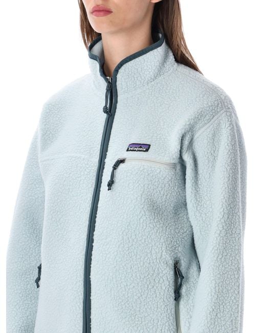 Patagonia Blue Retro Pile Jacket