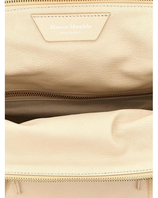 Maison Margiela Natural '5Ac East West' Handbag