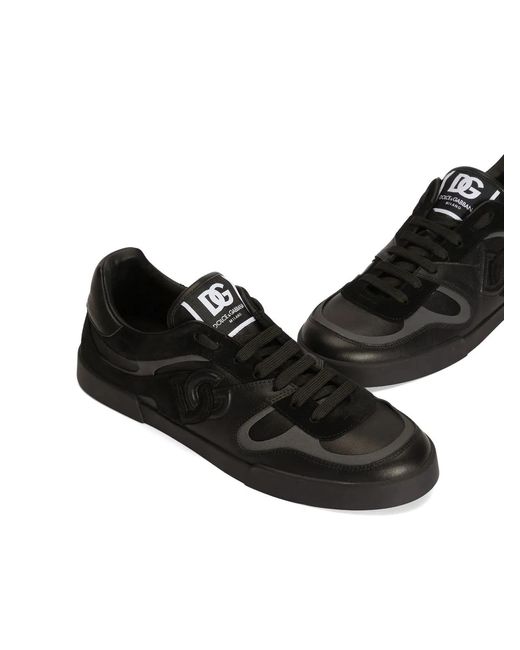 Dolce & Gabbana Black Dolce & Gabbana Sneaker Bassa for men
