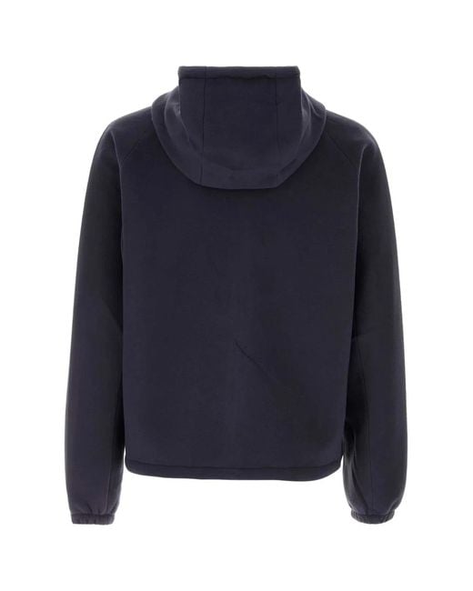 Prada Blue Pile Jacket for men