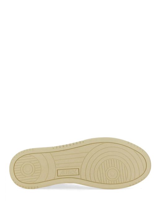 Autry White Sneaker "Medalist" Low for men