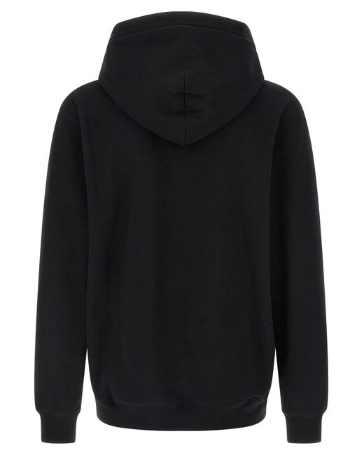 Gucci Black Incrocio Gg' Hoodie for men