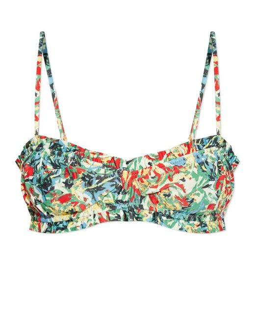 Ganni Blue Top Bikini