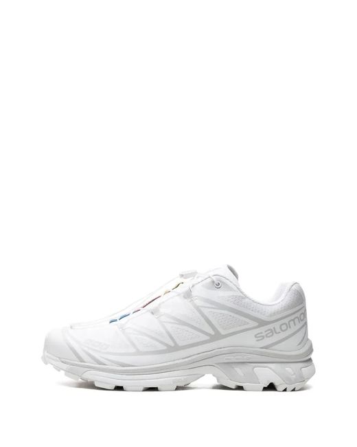 Salomon White "Xt-6" Sneakers