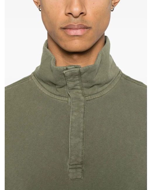 C P Company Green C.P.Company Cotton Sweatshirt for men