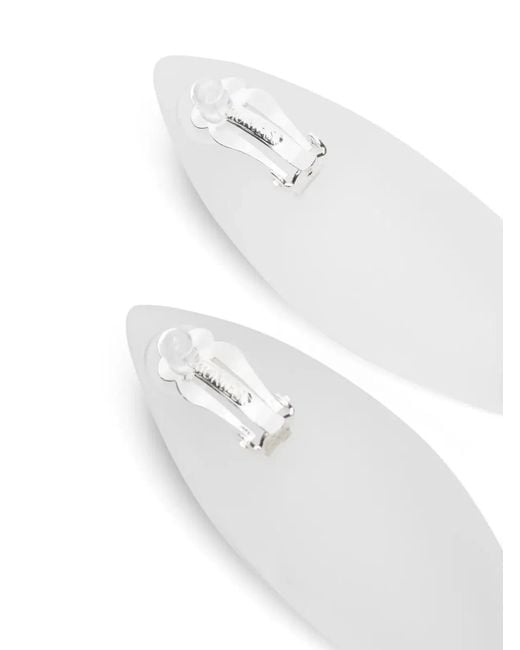 Monies White "Nimara" Earrings