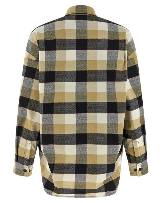 Missoni Green Check Pattern Shirt