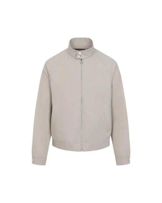 Prada Gray Cotton Jacket for men
