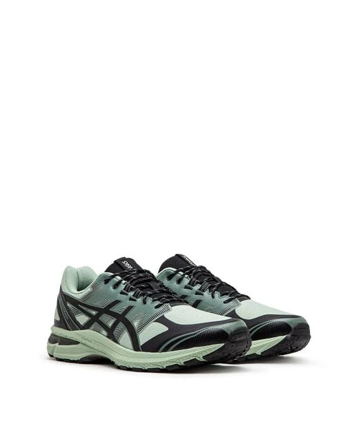Asics Green Gel-Terrain Dark Jade Sneakers for men