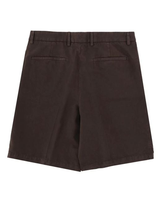 Zegna Black Shorts for men