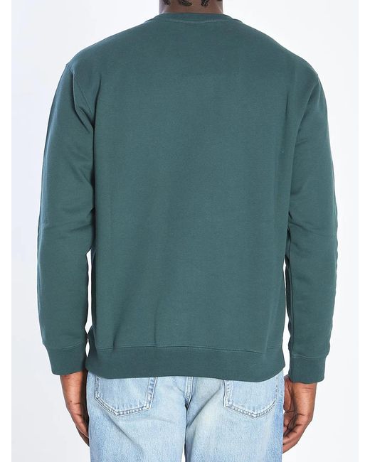 Gucci Green Bottle Cotton Sweatshirt for men