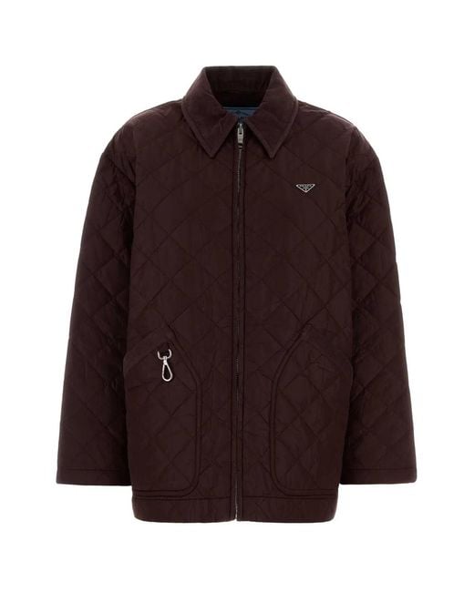 Prada Purple Grape Re-Nylon Jacket