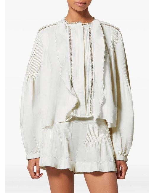 Isabel Marant White Cubraly Shirt