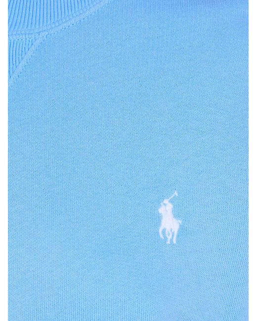 Polo Ralph Lauren Blue Crewneck Sweatshirt
