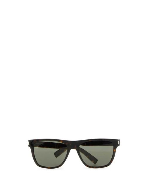 Saint Laurent Gray Acetate Sl 619 Sunglasses for men