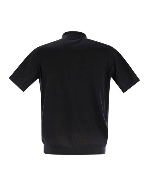 John Smedley Black Adrian for men