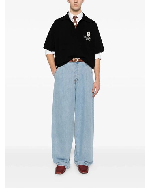 Amiri Black Ma Chateau Skater Polo for men