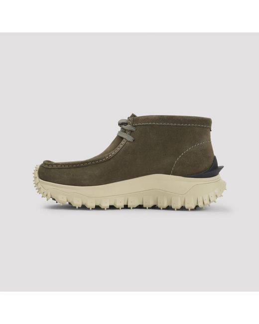 Moncler Green Dark Trailgrip Wallabee Gtx Nakle Boot for men