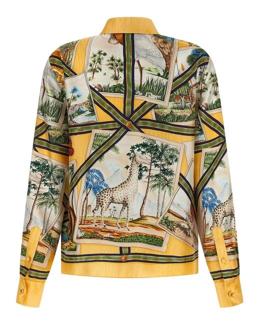 Gucci Multicolor Silk Shirt
