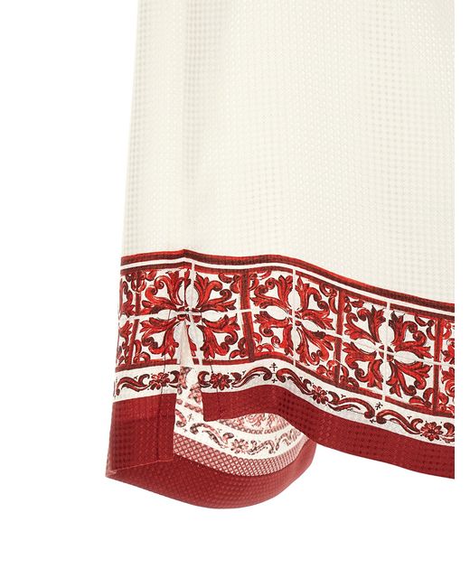 Dolce & Gabbana White Dolce & Gabbana 'Hawaii' Shirt for men