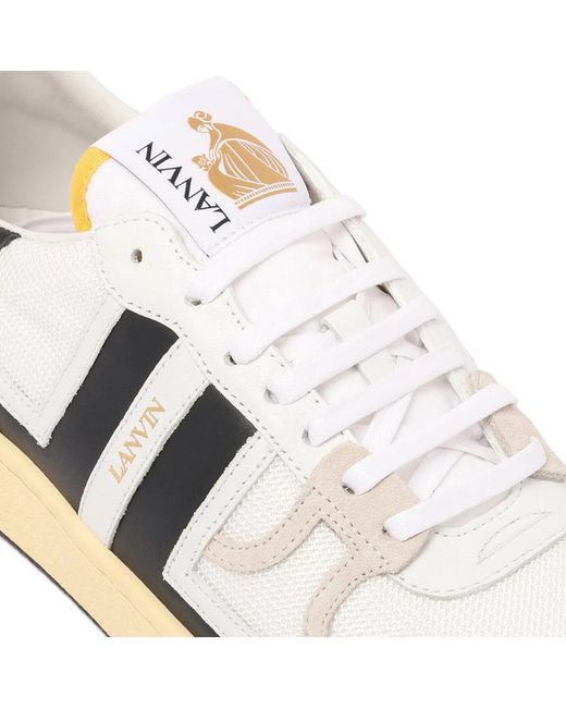 Lanvin White "Clay" Sneaker for men