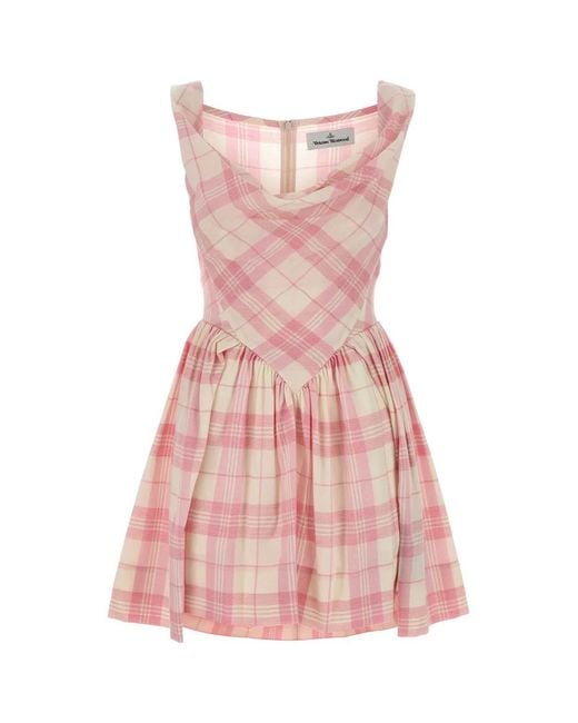 Vivienne Westwood Pink Mini Sunday Dress