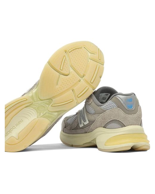 New Balance Gray Rubber Sneakers for men