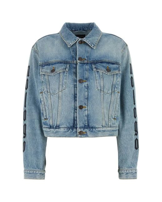 Balenciaga Blue Denim Jacket