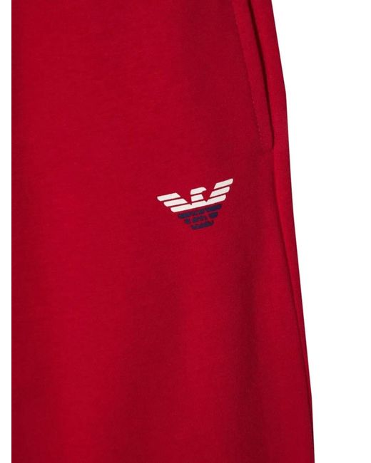 Emporio Armani Red Trouser