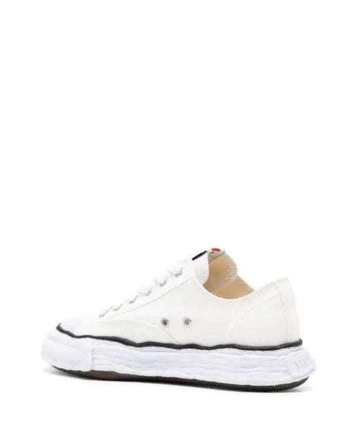 Maison Mihara Yasuhiro White "Peterson 23" Low Top Sneakers for men