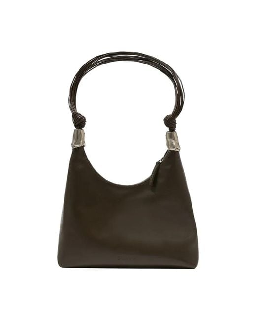 Staud Brown Cuff Shoulder Bag