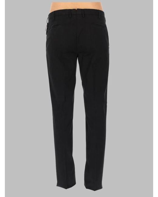 Incotex Black Pantalone for men