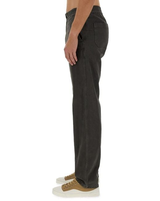 A.P.C. Black Pants "Chuck" for men