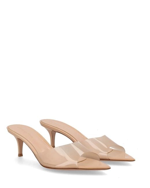 Gianvito Rossi Natural Sandalo "Elle"