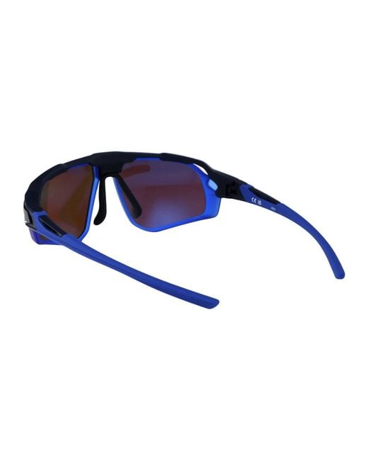 Nike Blue Mirror Matte Acetate Sunglasses