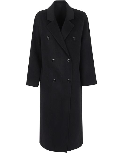 Loulou de Saison Black Irvin Double Breast Coat