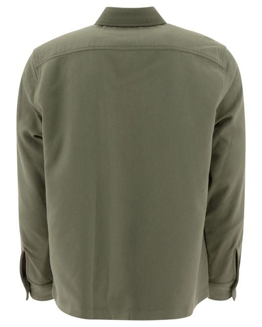 Vince Green Cotton Polyester Rayon Spandex. Jacket for men