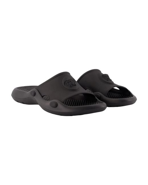 Versace Black Sandals for men