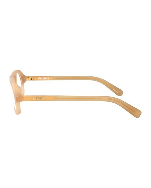Jacquemus Brown Matt Milky/ Optical Acetate Glasses