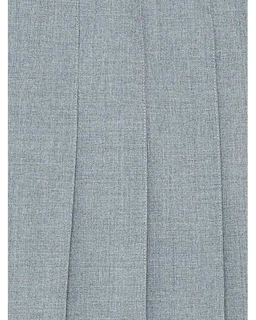 Thom Browne Gray 'Uniform' Mini Skirt
