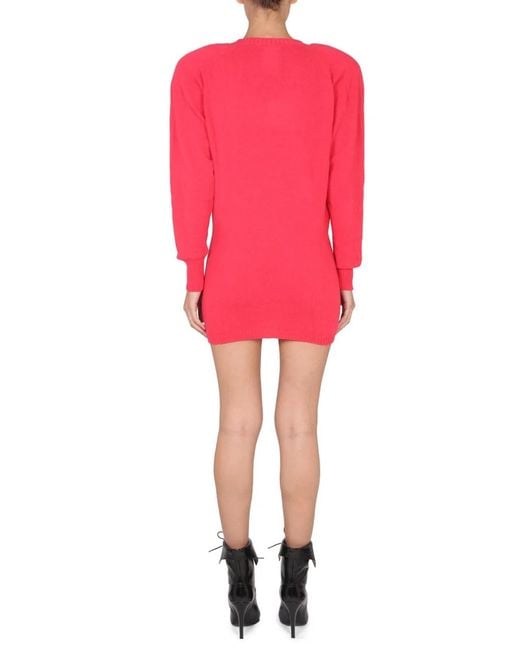 Philosophy Di Lorenzo Serafini Red Mini Dress