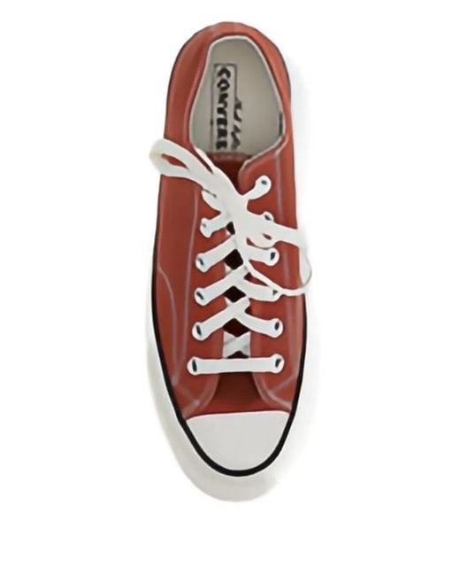 Converse Brown Cotton Sneakers