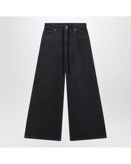 MM6 by Maison Margiela Black 5 Pocket Pants