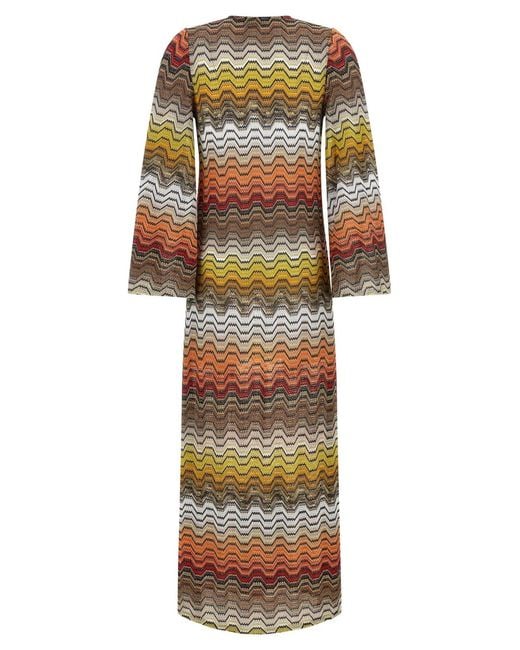 Missoni Multicolor Viscose Casual Dress