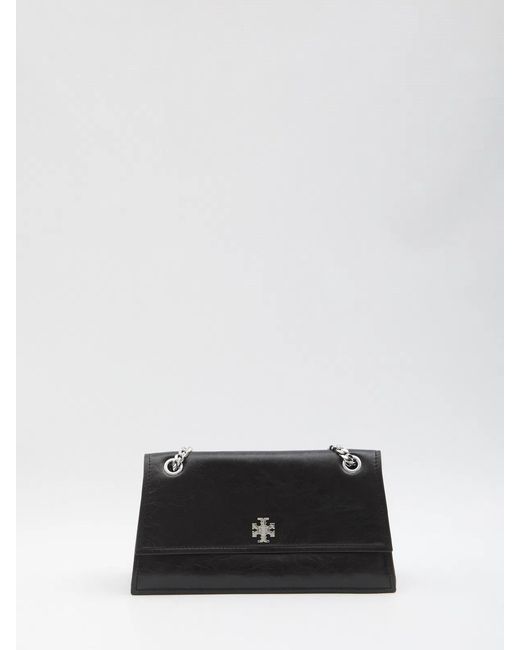 Tory Burch White Turnlock Shoulder Bag