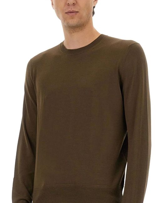 Tom Ford Brown Wool T-Shirts for men