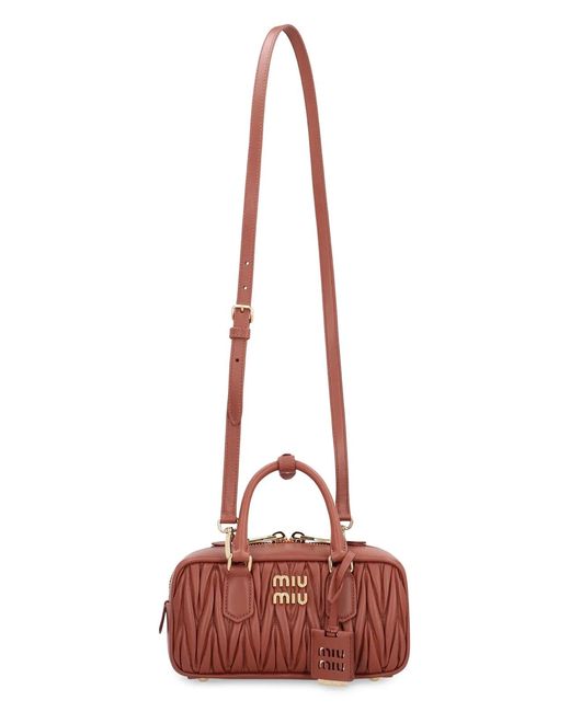 Miu Miu Brown Arcadie Bag