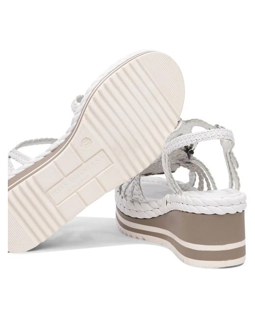 Pons Quintana White Sandals